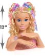 Barbie 63651 Deluxe Blonde Tie Dye Styling Head
