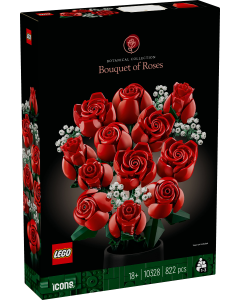 LEGO 10328 Icons Bouquet of Roses Flowers Décor Set for Adults