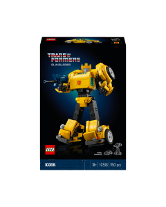 LEGO 10338 Icons Transformers Bumblebee Building Set for Adults