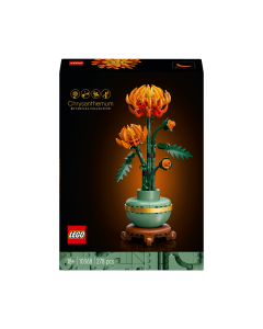 LEGO 10368 Icons Chrysanthemum Flower Building Set for Adults