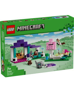 LEGO 21253 Minecraft The Animal Sanctuary Toy with Figures