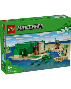 LEGO 21254 Minecraft The Turtle Beach House with Animal Toys