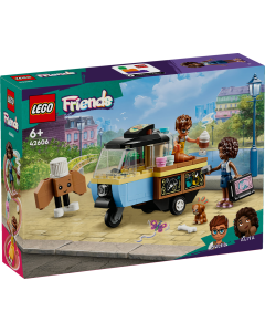 LEGO 42606 Friends Mobile Bakery Food Cart Toy Vehicle Set