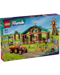 LEGO 42617 Friends Farm Animal Sanctuary Toy with 8 Figures