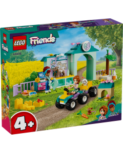 LEGO 42632 Friends Farm Animal Vet Clinic with Toy Tractor