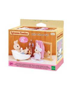 Sylvanian Families 5022 Bath & Shower Set