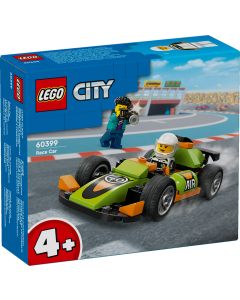 LEGO 60399 City Green Race Car, 4+ Vehicle Building Toy Set