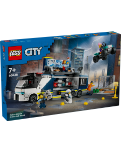 LEGO 60418 City Police Mobile Crime Lab Truck Toy Vehicle Set