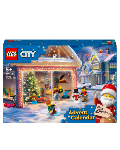 LEGO 60436 City Advent Calendar 2024 Christmas Toy Set