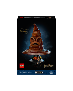 LEGO 76429 Harry Potter Talking Sorting Hat Set for Adults