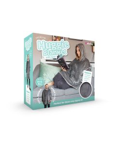 The Source 85455 Huggie Blanket Grey