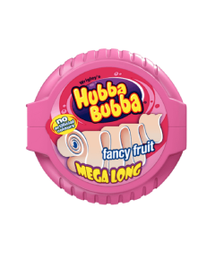 Hubba Bubba Fancy Fruit Bubblegum Mega Long Tape 56g