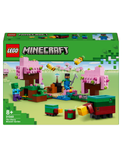 LEGO 21260 Minecraft The Cherry Blossom Garden Building Toy Set