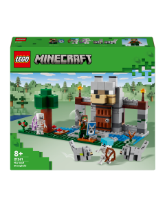 LEGO 21261 Minecraft The Wolf Stronghold Video-Game Toy Set