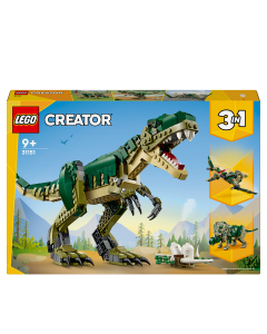 LEGO 31151 Creator 3in1 T. rex Figure, Toy Dinosaur Set