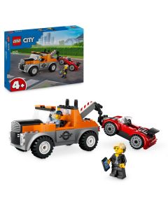 LEGO 60435 City Tow Truck and Sports Car Repair Building Toy Set
