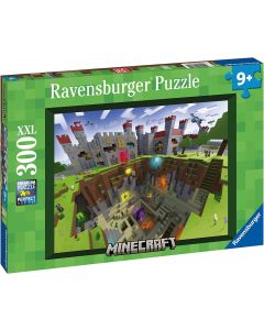 Ravensburger 13334 Minecraft Cutaway 300 Piece Puzzle