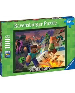 Ravensburger 13333 Monster Minecraft 100 Piece Puzzle