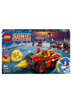 LEGO 76999 Sonic the Hedgehog Super Sonic vs. Egg Drillster